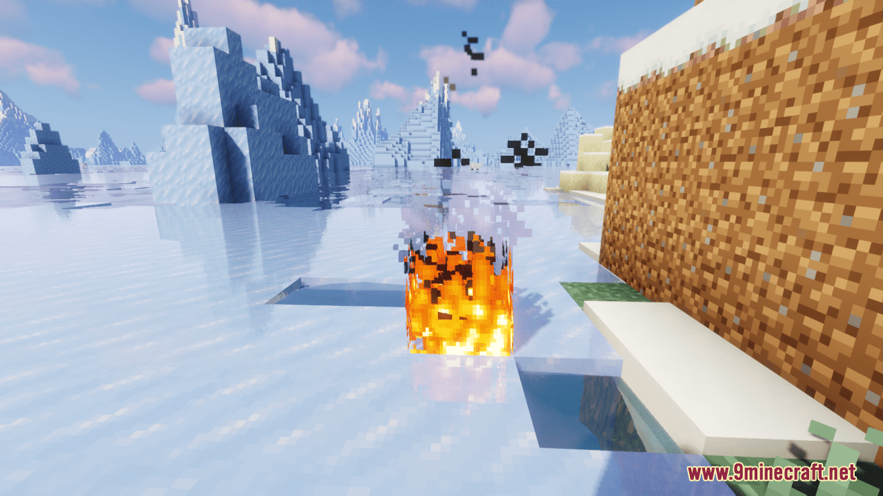 description_1 Lower Fire Resource Pack (1.20.4, 1.19.2) - texture pack