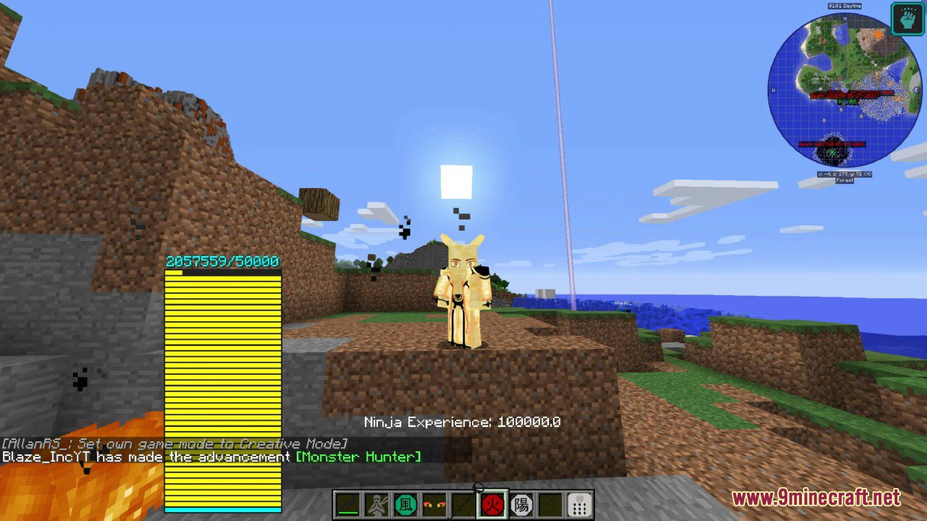 description_16 NARUTO - Shinobi Kura Mod (1.12.2) - The best mod for Naruto!