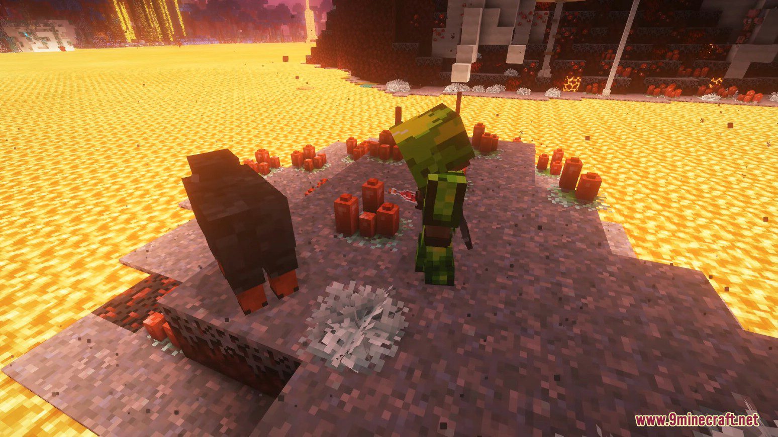 description_2 Nether Sheep Mod (1.20.1) - Nether revision