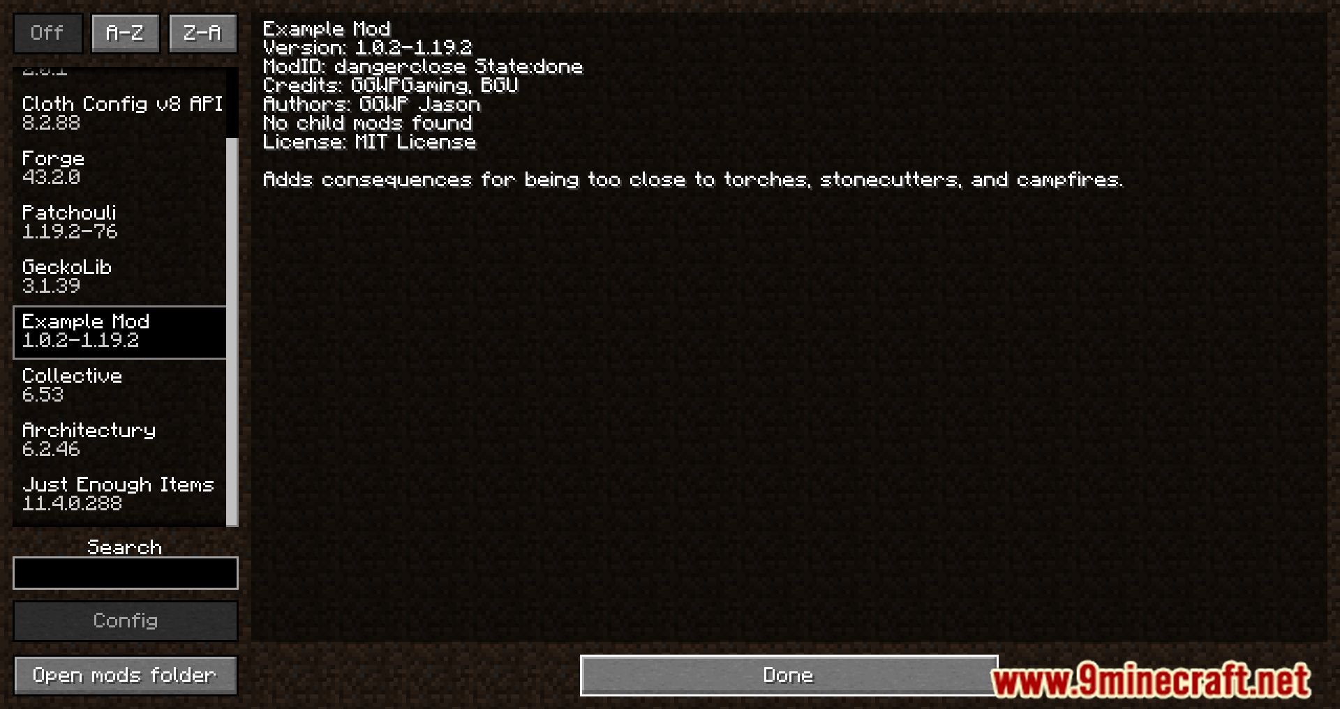 image 1 for Danger Close Mod (1.20.4) - более реалистичный