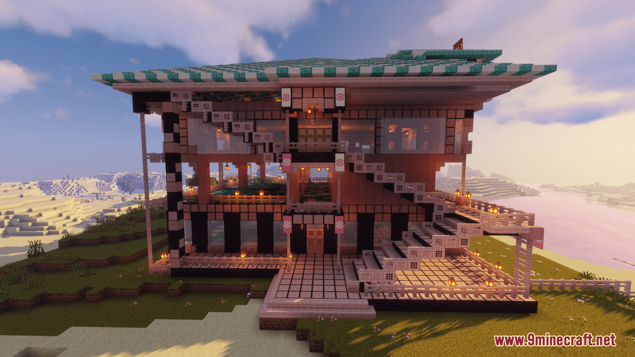 description_9 Beach House Mapa (1.20.4, 1.19.4) - Serene Sands