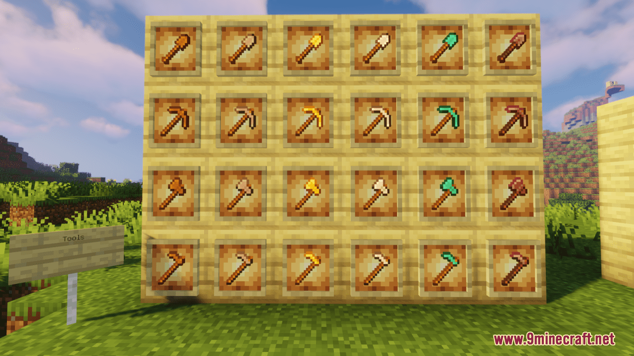 description_6 Vanilla Mending Resource Pack (1.20.4, 1.19.4) - текстур-пак