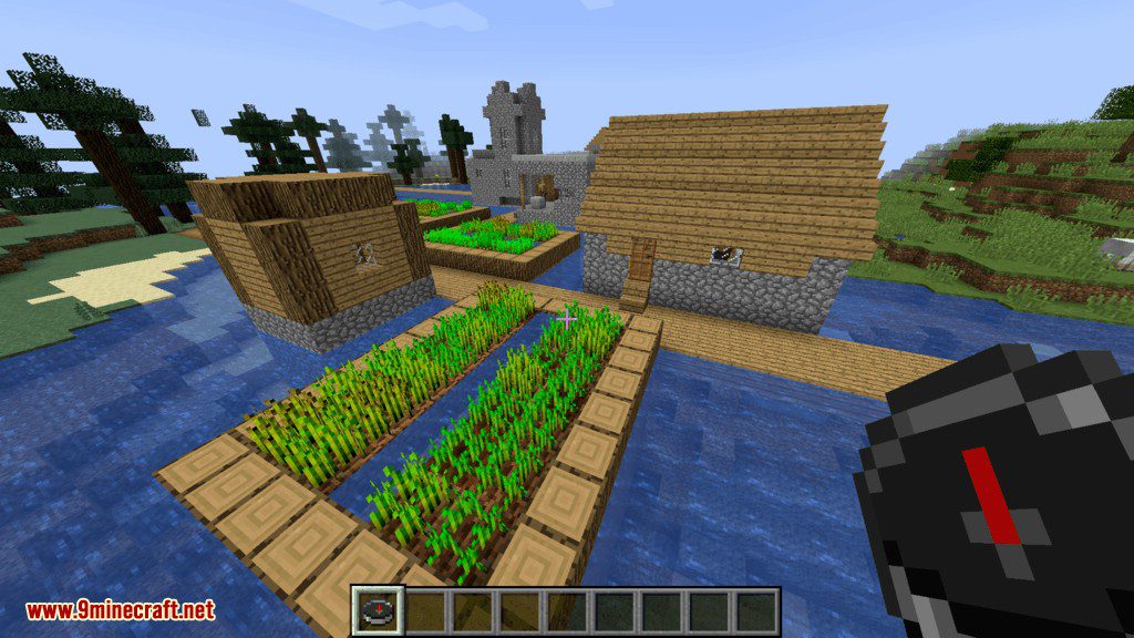 description_2 Structure Compass Mod (1.20.4) - makes it easier to determine the location of buildings
