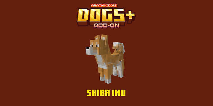 image 22 for Дополнение "Собаки+" (1.20) - MCPE/Bedrock Mod