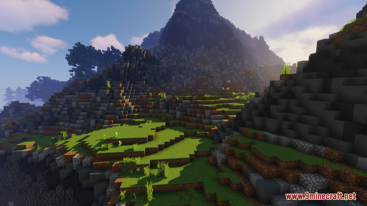 description_9 Карта Floating Flying Islands (1.20.4, 1.19.4) - Worldpainter Пользовательская карта для Minecraft