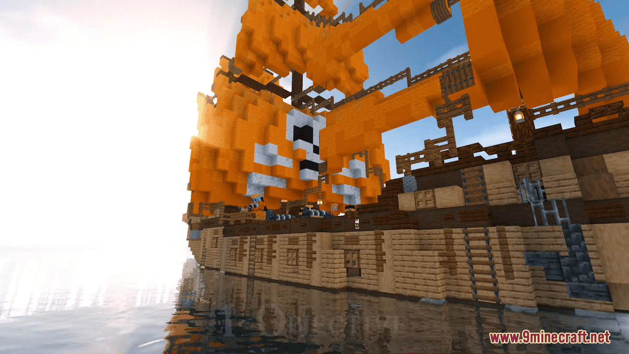 description_4 Карта Crafty Cannoneers (1.20.4, 1.19.4) - Пиратские войны