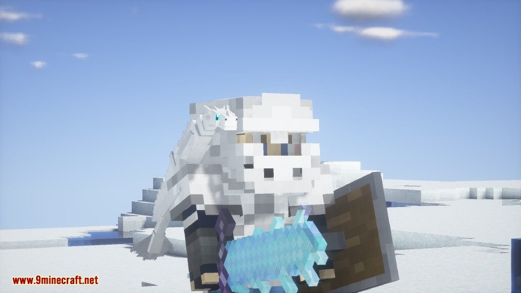 description_1 Mod Hielo y Fuego (1.18.2) - Nueva luz para dragones