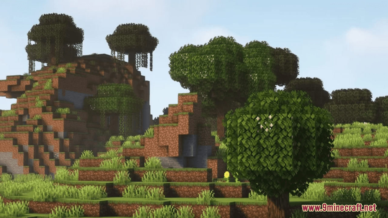 description_11 FAT Leaves Resource Pack (1.19.3, 1.19.2) - texture pack