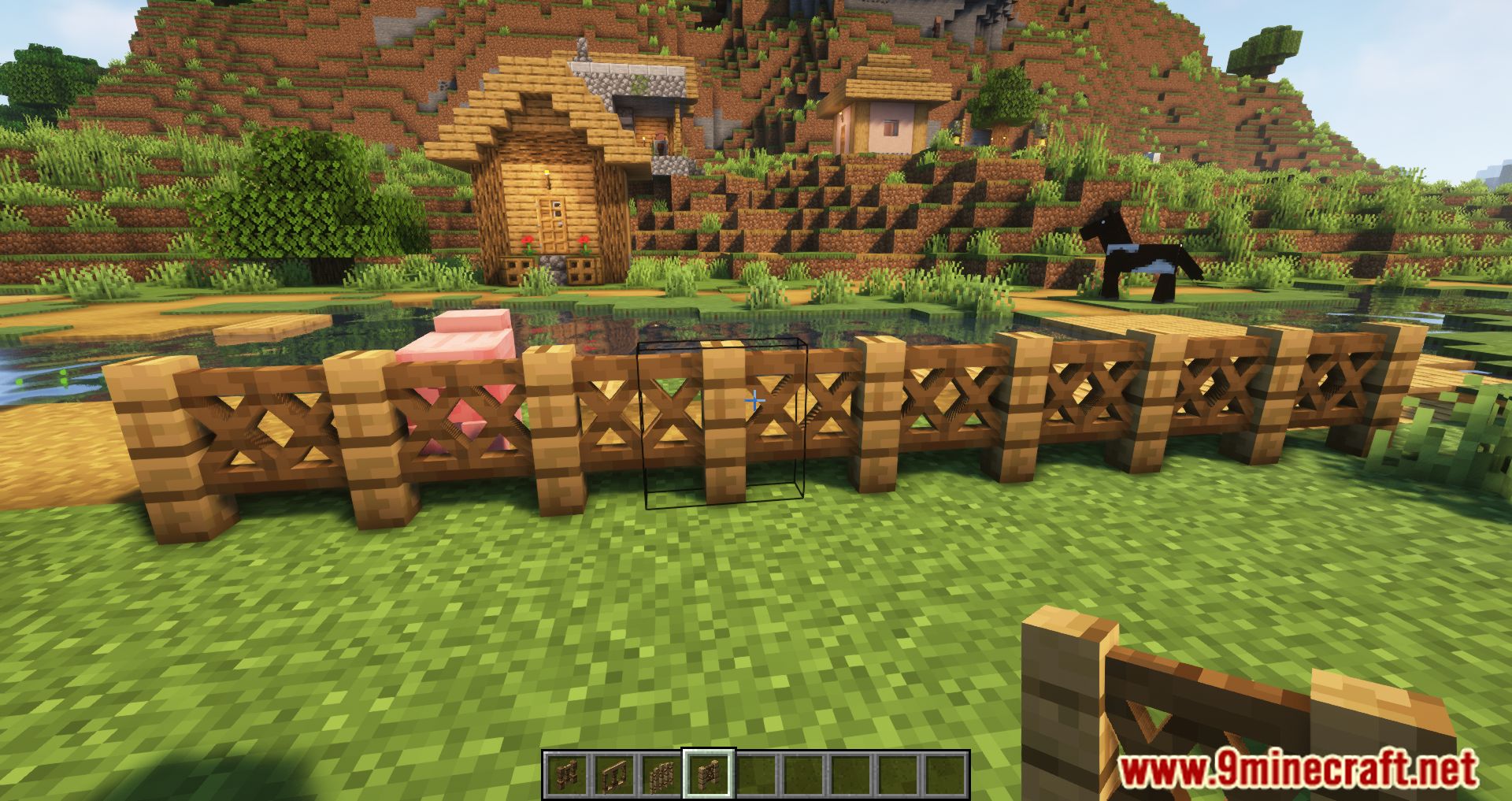 image 8 for Special Fences and Walls Mod (1.20.5) - many new fences and walls