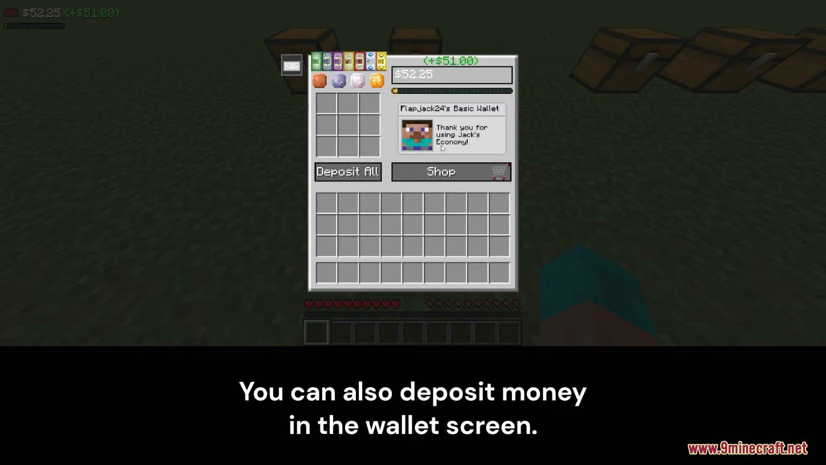 description_7 Jack's Economy Mod 1.20.1 - валюта для мод-паков