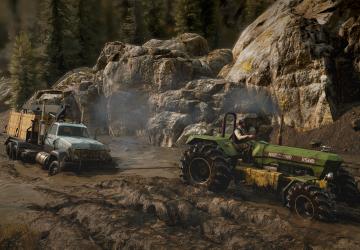 description_1 Mod Norrland V500 4x4 Tractor version 1.0.0 for SnowRunner