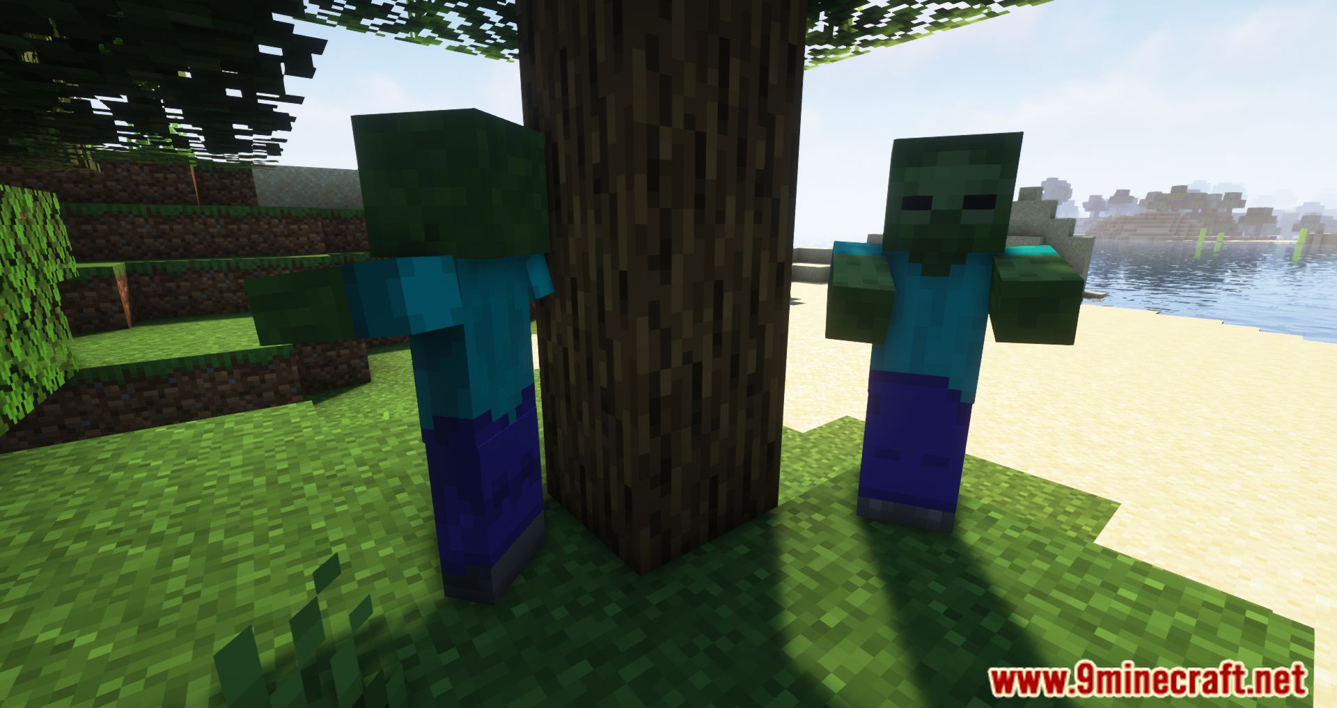 description_9 Day Zombies Rebooted Mod 1.20.1 - Дневное откровение в Minecraft