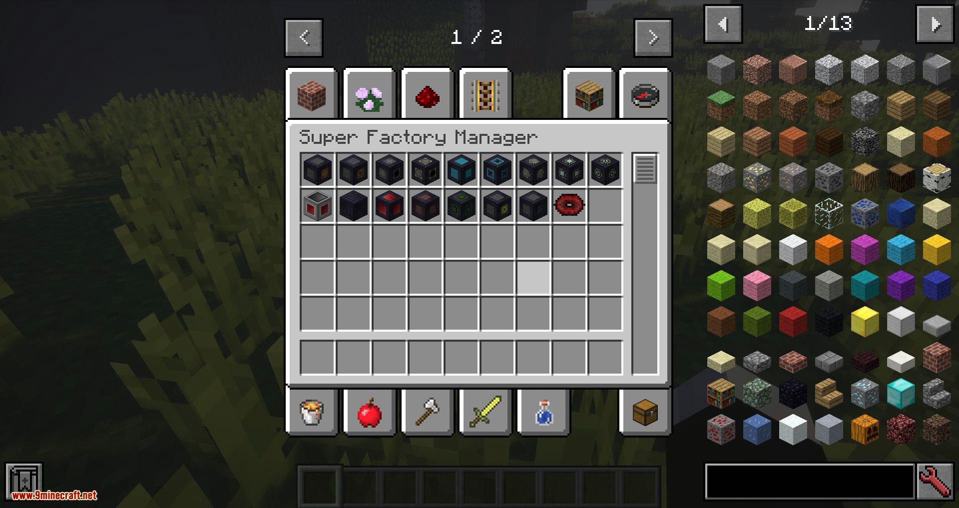 image 1 for Super Factory Manager Mod (1.20.4) - Tenedor de trabajo del juego Steve's Factory Manager