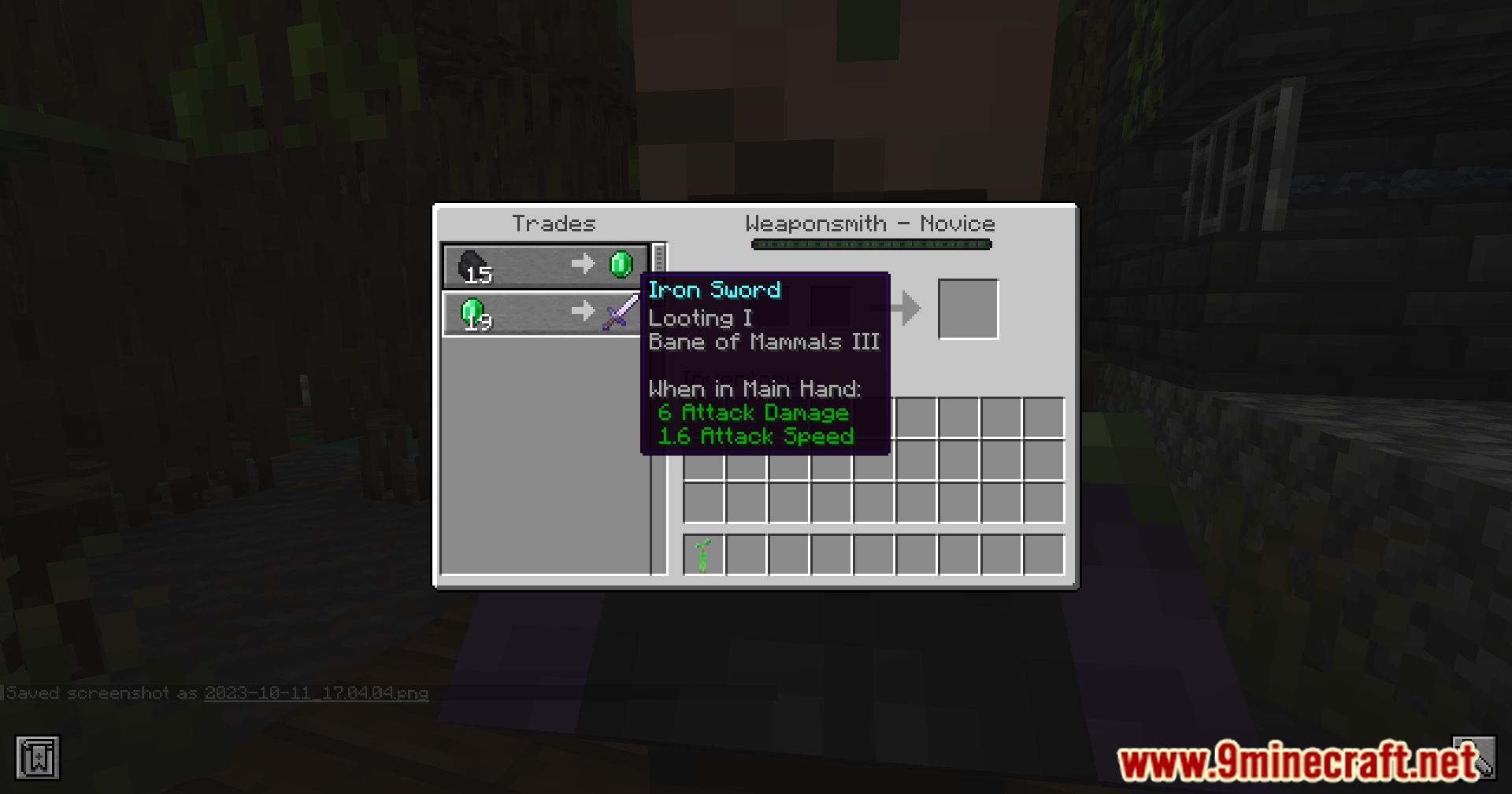 description_17 Emerald Craft Mod 1.20.1 - расширенные профессии сельских жителей и т.д.!