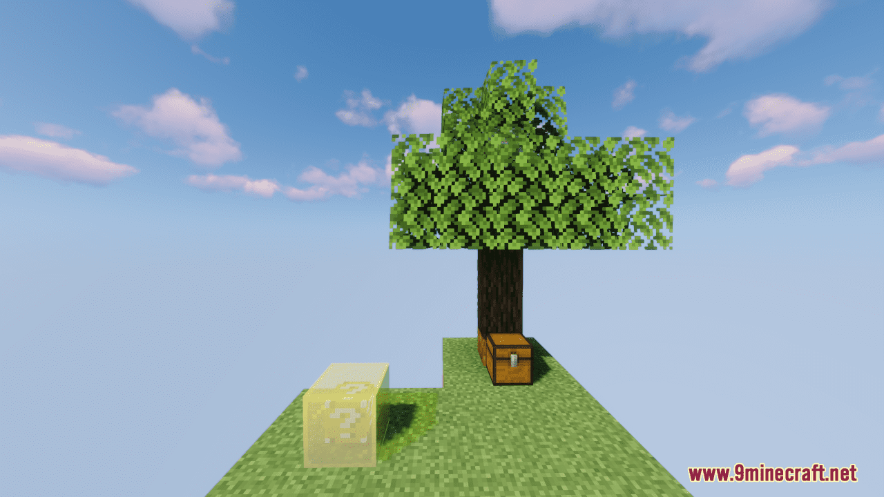 description_1 Lucky SkyIsland Map (1.20.4, 1.19.4) - How lucky are you?