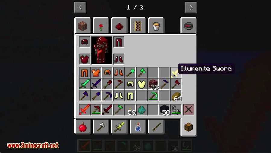 description_6 Netherrocks Mod - Netherrocks руда, броня и инструменты