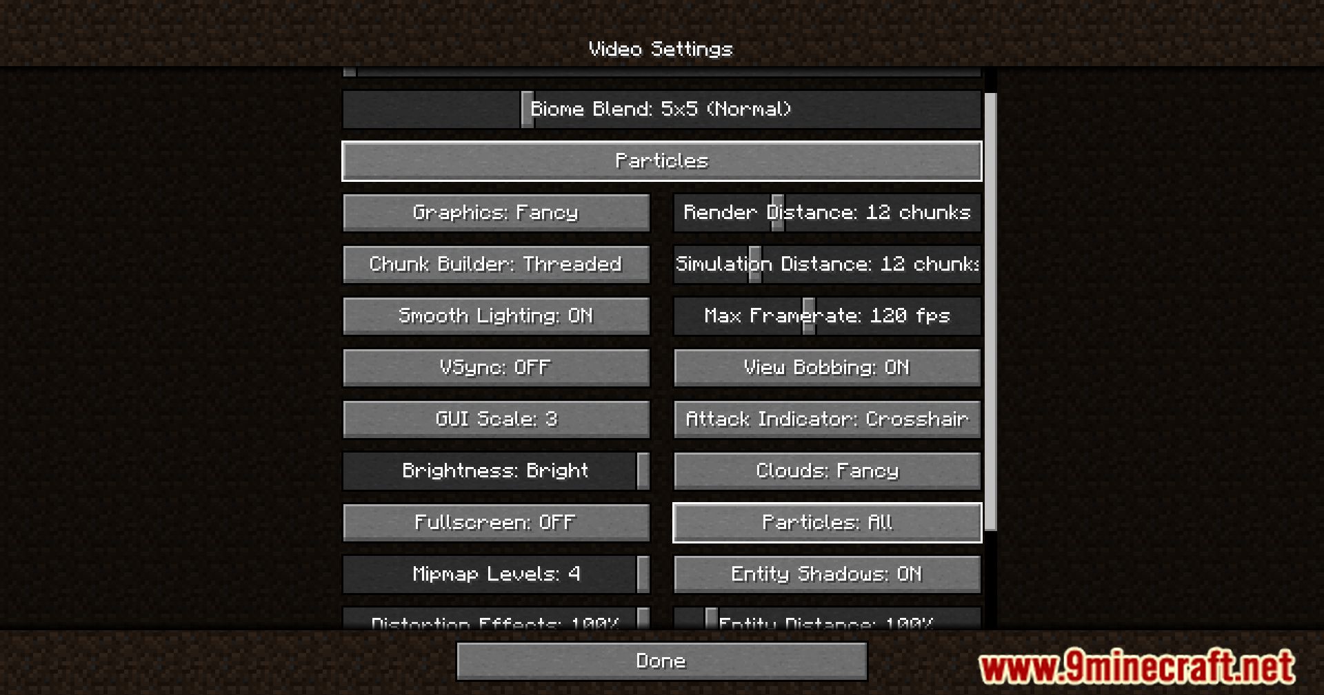 image 2 for Particle Lock Mode (1.20.4) - cleaner and smoother