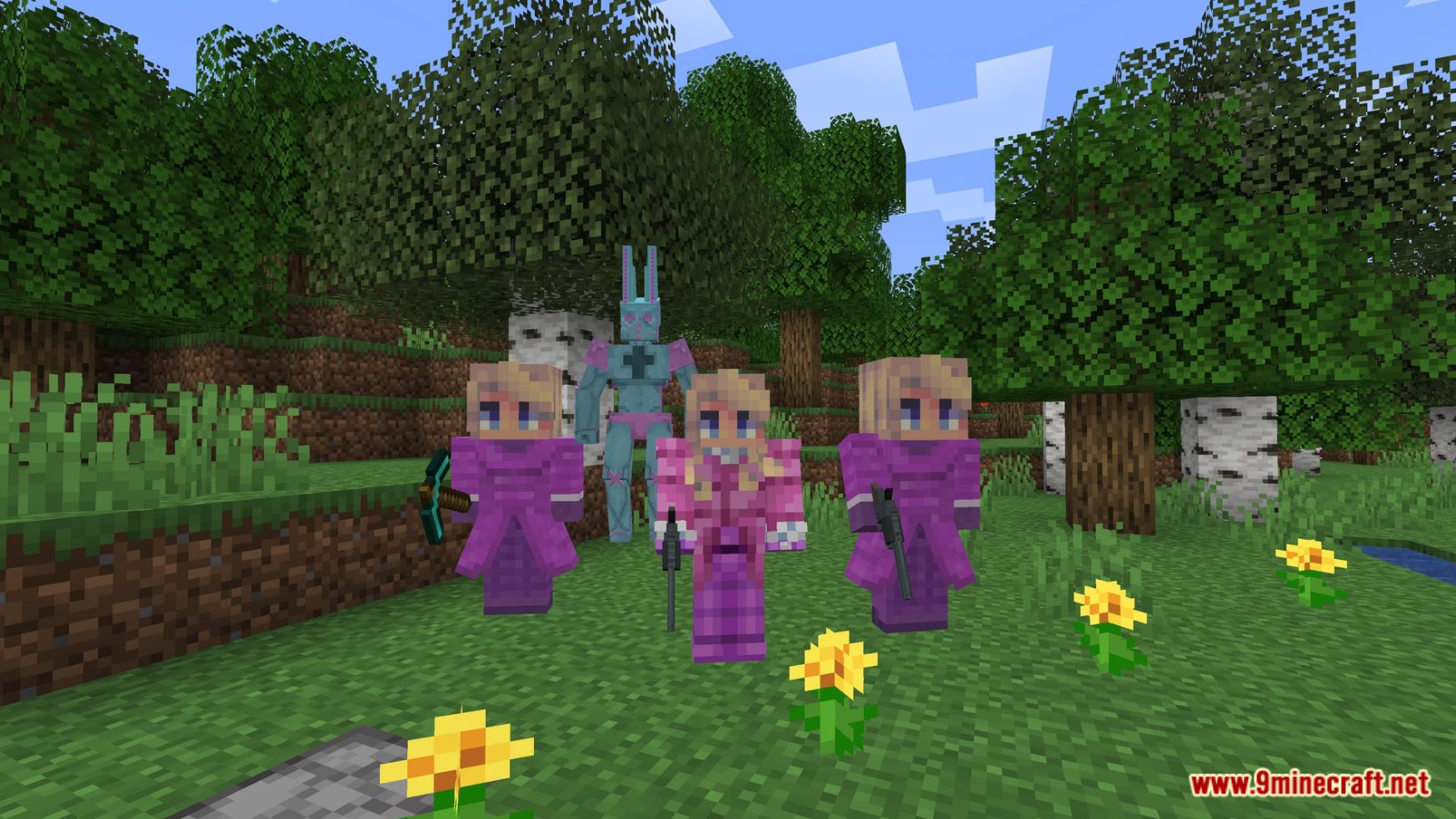 description_1 JoJo Pack полные пакеты данных (1.19.4, 1.19.3) - Stands Power!