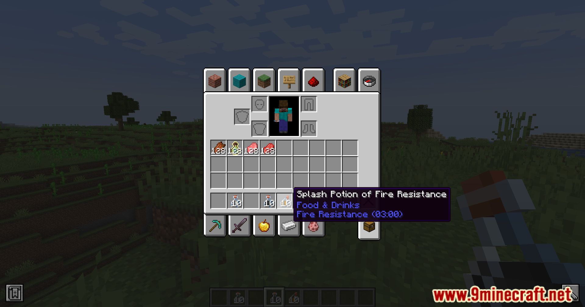 description_6 Bigger Stacks Mod (1.20.1) - ajuste del tamaño de la pila en Minecraft