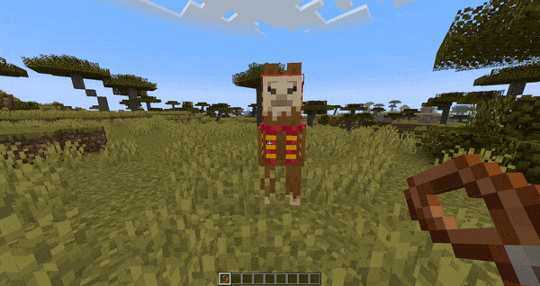 description_0 Villager Transportation Mod (1.20.4) - Viaje en camello