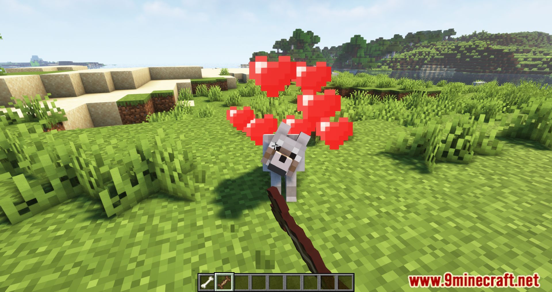 description_0 Doggy Talents Next Mod 1.20.1 - You can train your dog.
