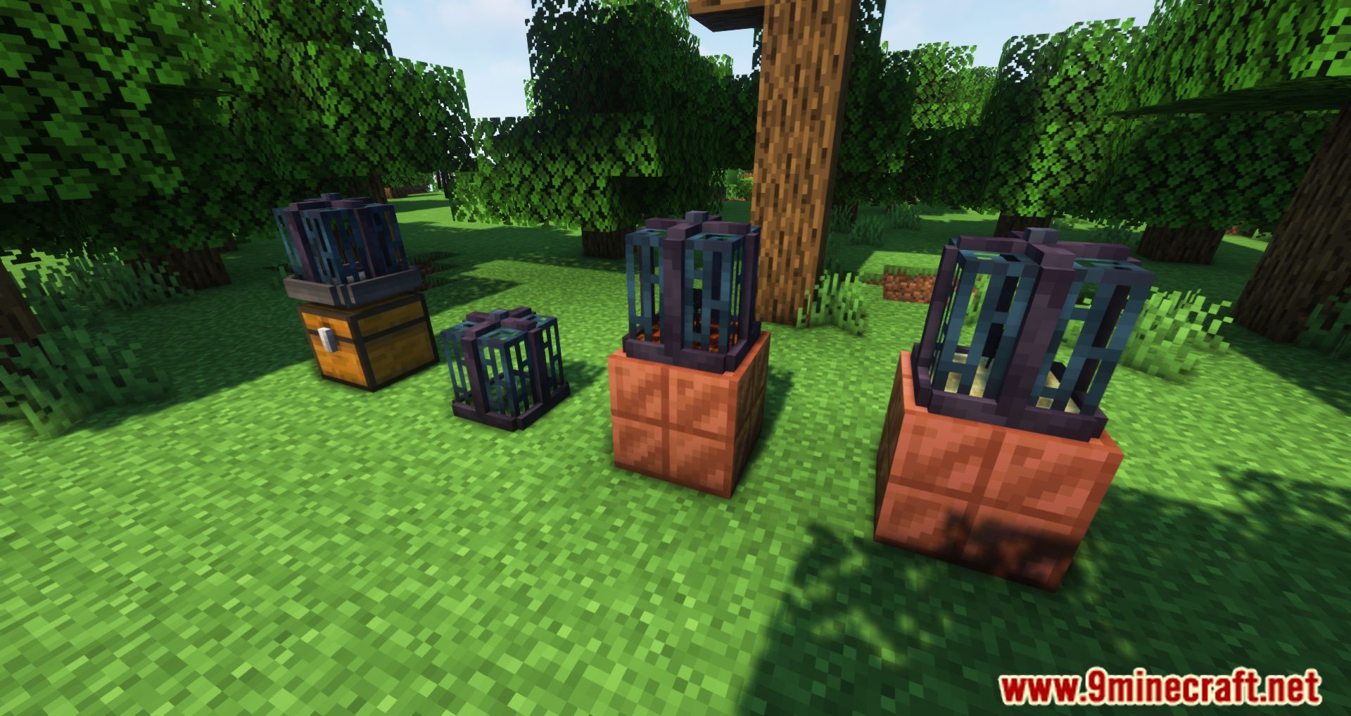 description_13 Мод Caged Mobs (1.20.2) - Заключите в тюрьму всех существ