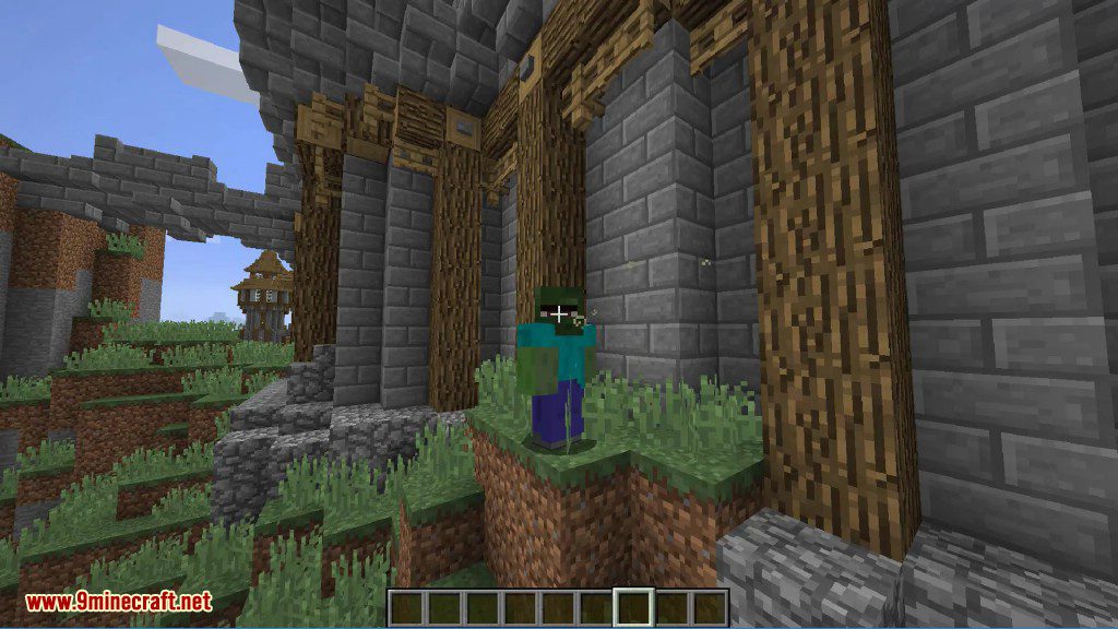 description_10 Mob Armor Mod 1.16.5 - turn into mobs and get abilities