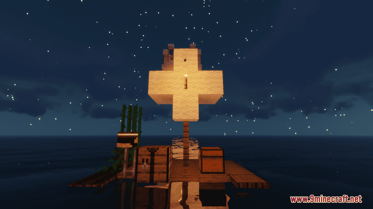 description_8 Raft Survival 2 maps (1.20.4, 1.19.4) - Life underwater