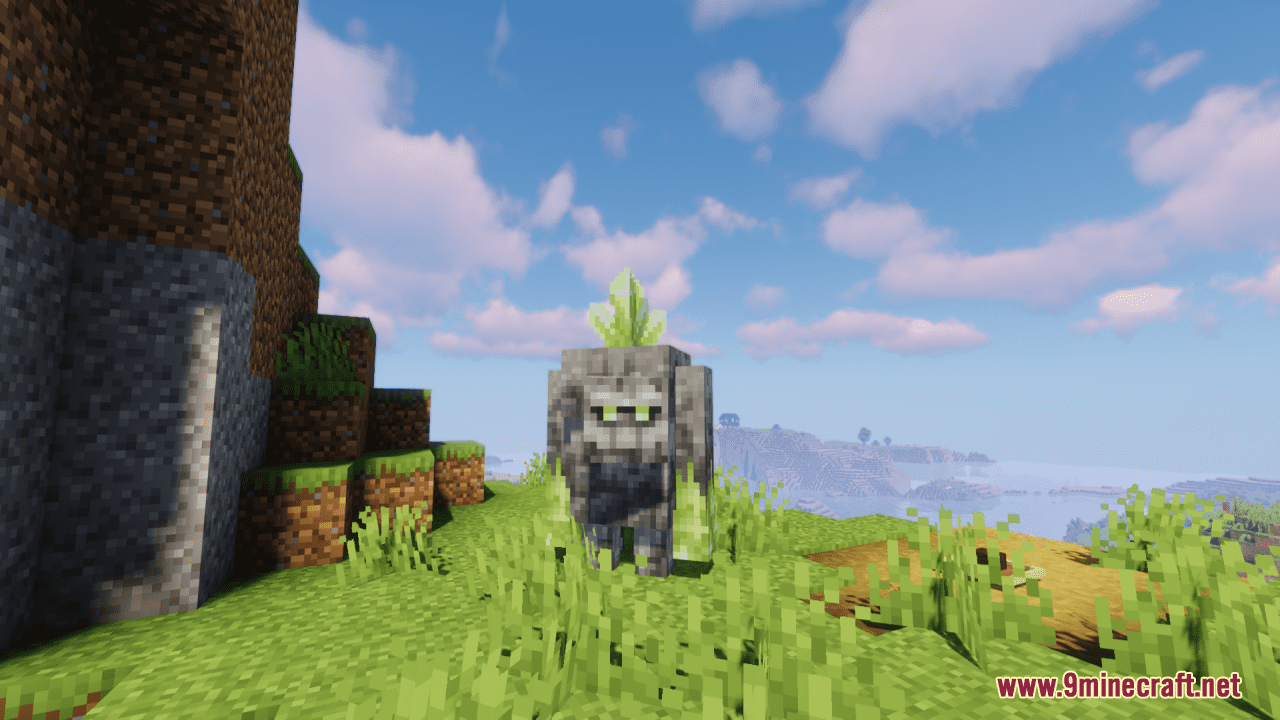 description_8 Golems Galore Resource Pack (1.19.4, 1.18.2) - текстурный пакет