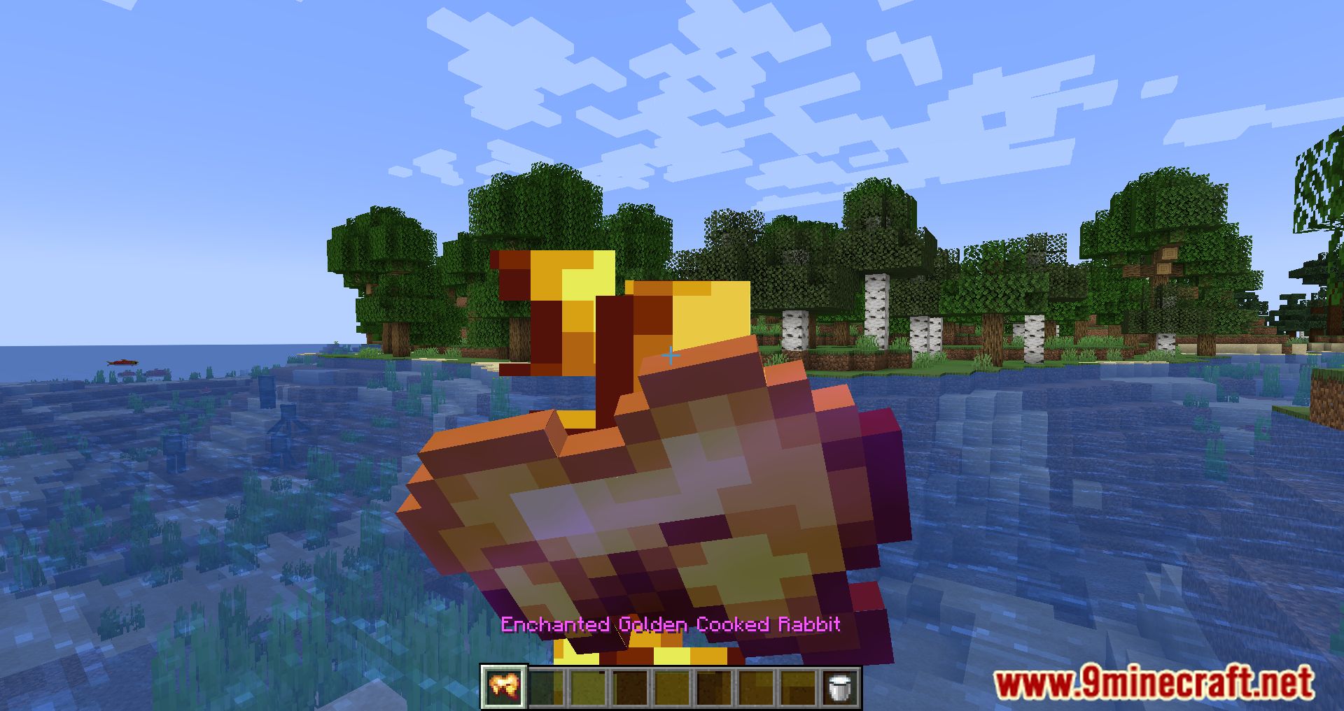 image 8 for Golden Foods Mod (1.20.4) - Food wrapped in gold!