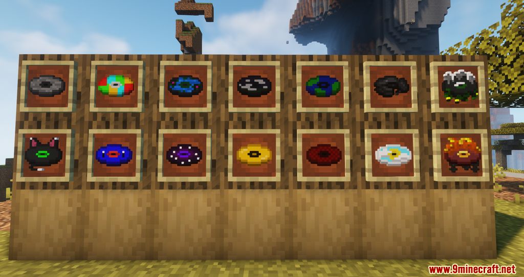 description_0 Restyled Disc Resource Pack (1.18.2, 1.17.1) - Пакет текстур