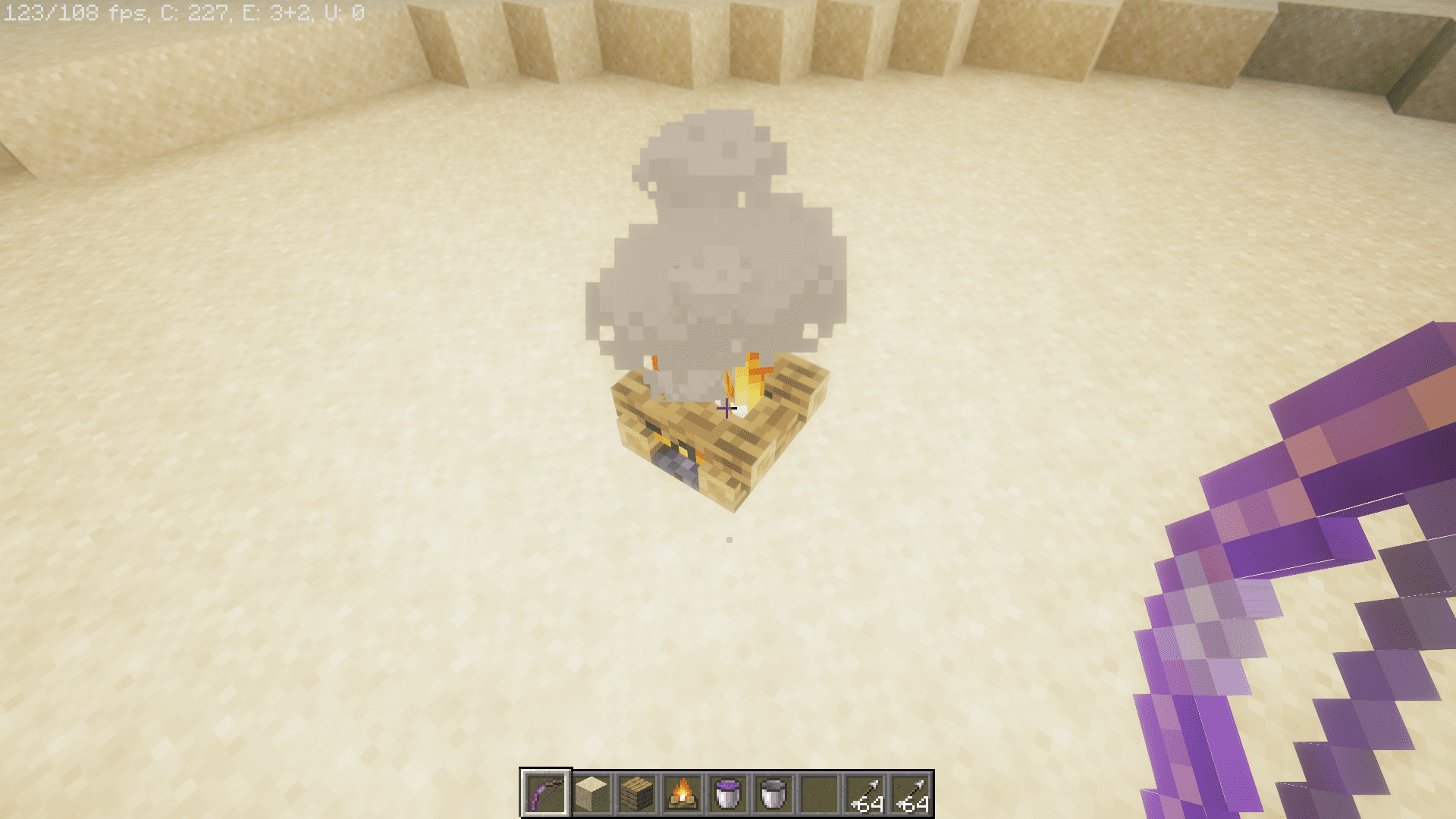 description_4 Setas de Fogo Luz Fogo Mod 1.19.4 - Fogo de Tiro!