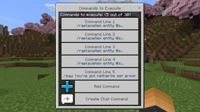 image 4 for Plugin to create chat commands (1.20) - MCPE/Bedrock Mod