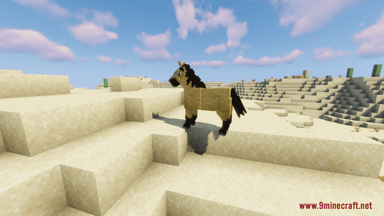 description_9 Better Horses Resource Pack (1.20.4, 1.19.4) - texture pack