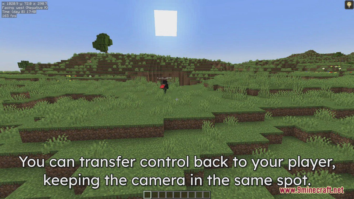 description_7 Freecam Mod 1.20.4 - the best camera mod