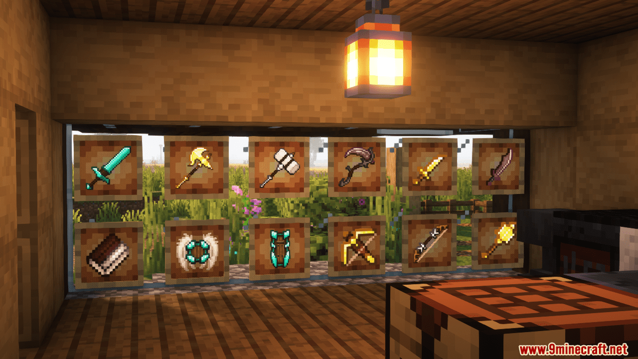 description_5 Fabled Weaponry Mod (1.20.1) - Beyond Hack & Slash