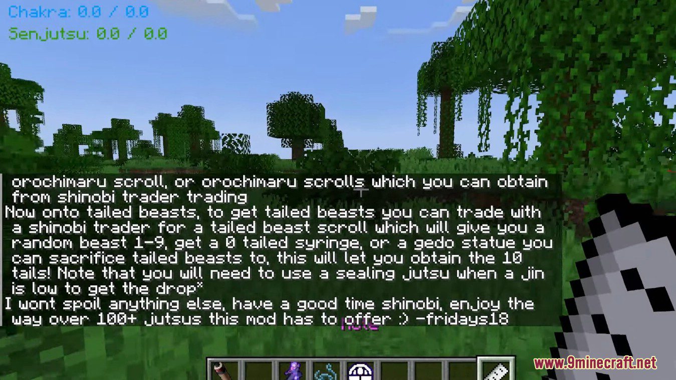 description_1 Shinro Mod - окунитесь в мир дзюцу!