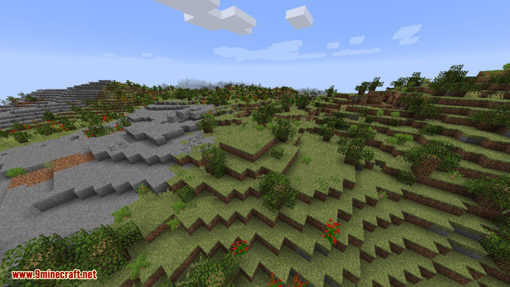 description_6 Biomes O' Plenty Mod (1.20.4) - un gran número de nuevos biomas