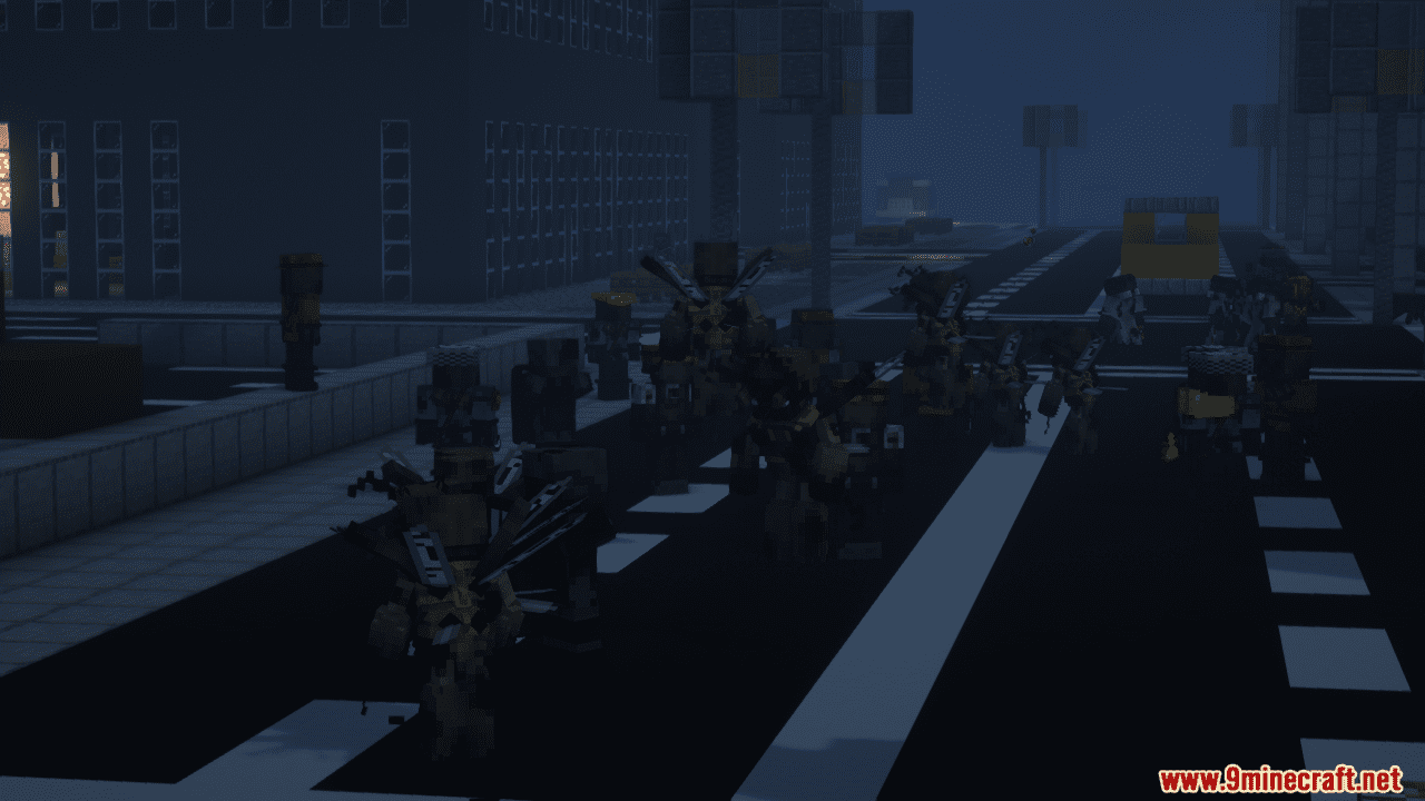 description_6 Rotted Mod 1.20.2 - New types of zombies