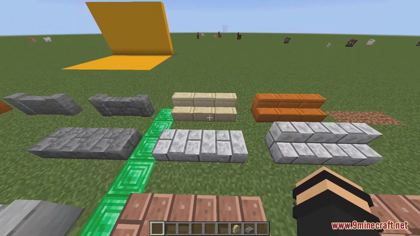 description_2 Nuevo piso, escaleras y paredes mod (1.20.4) - Ultimate para la construcción