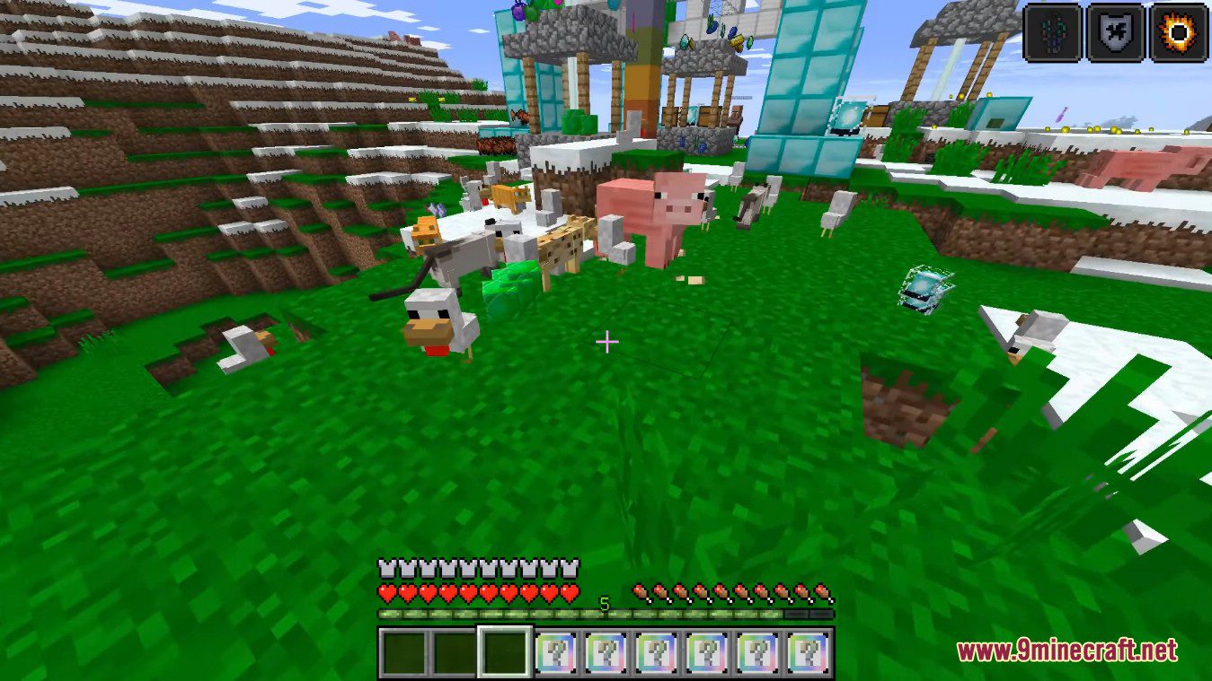 description_7 Chroma Lucky Block Mod (1.12.2) - много крутых капель!