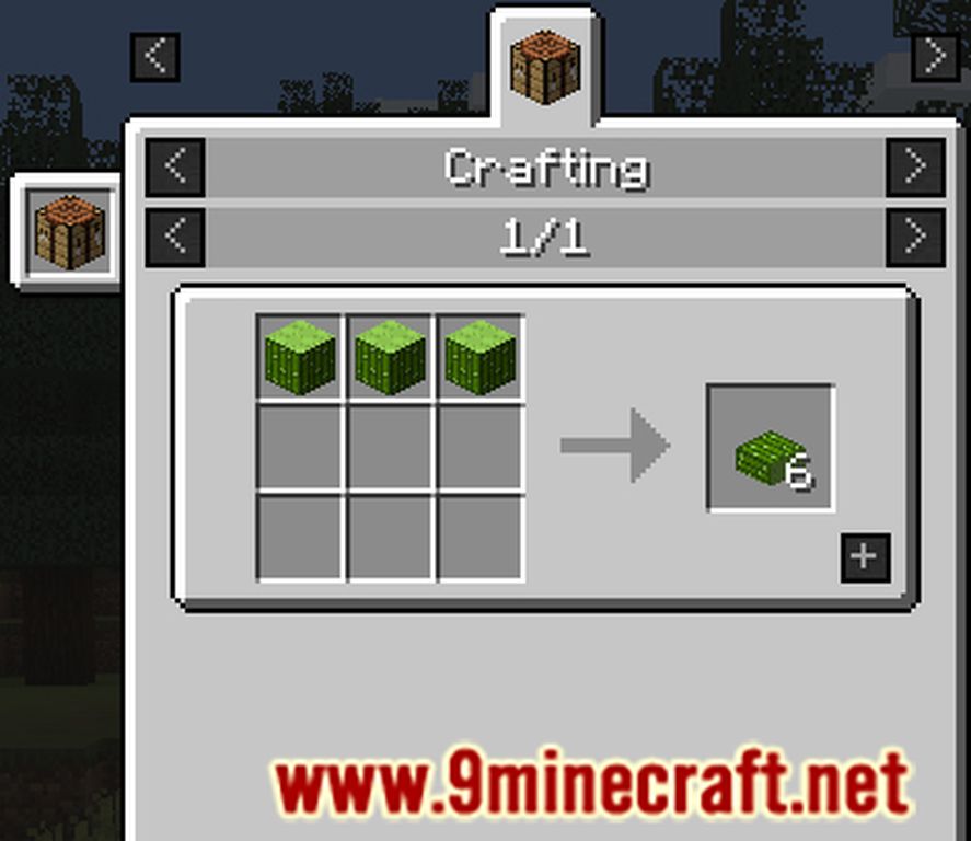 description_9 Bamboo Everything Mod (1.20.4) - декорирование, строительство