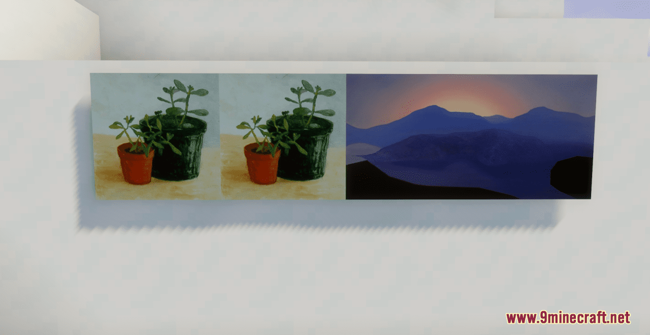 description_3 HD Paintings Resource Pack (1.19.4, 1.19.2) - текстурный пакет