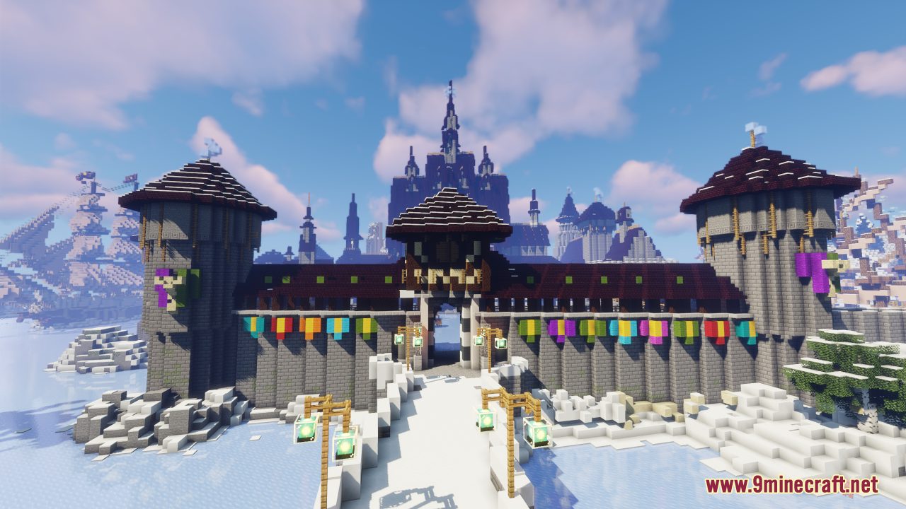 description_3 Minecraft Frozen - Allendale Mapa (1.20.4, 1.19.4) - Reino del Viento Noruego