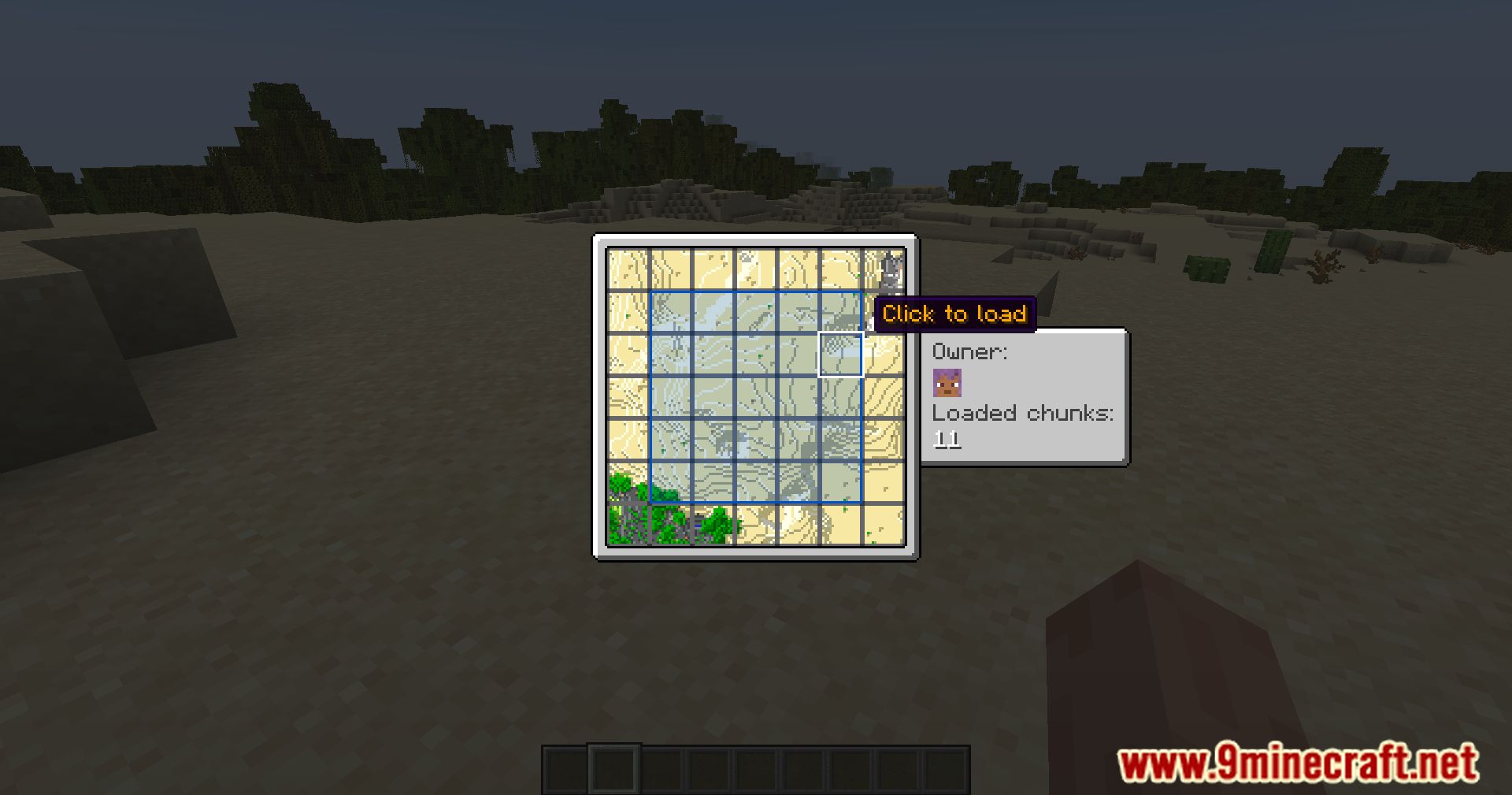 description_9 Chunk Loaders Mod 1.20.4 - Как Chunk Loaders поддерживает активность в мире Minecraft.