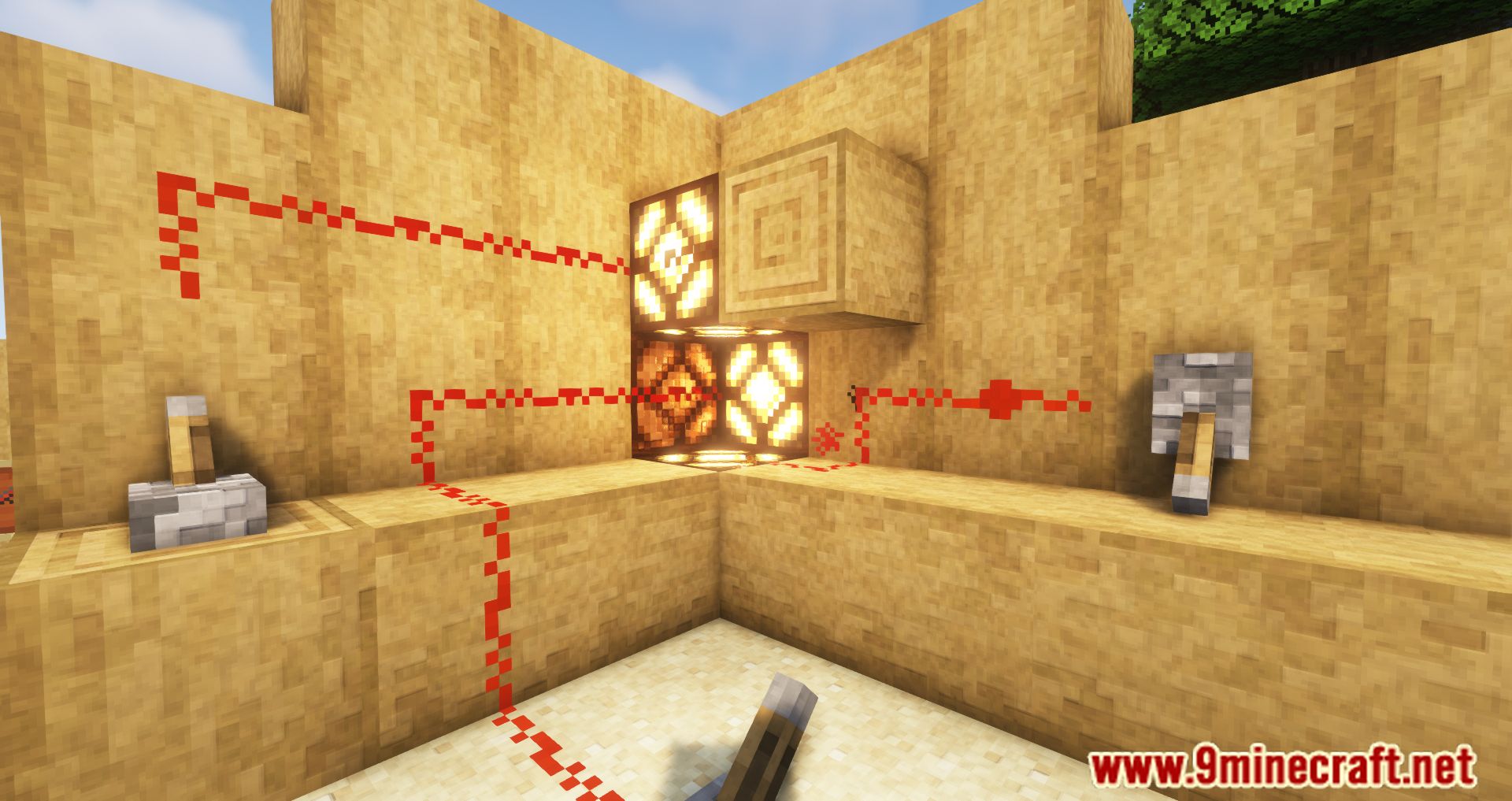 imagem 2 para Redstone Pen Mode (1.20.4) - Conecte Redstone à caneta.