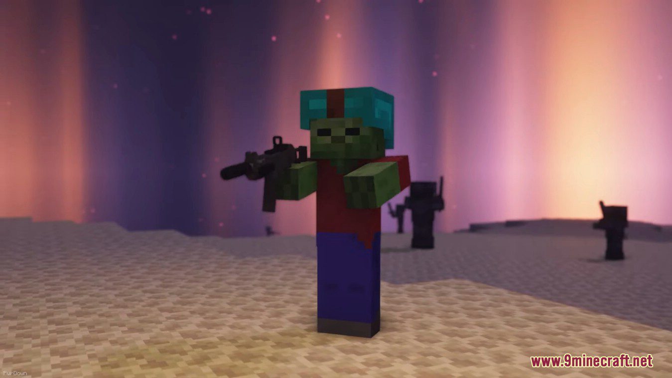 descripción_12 Guns RPG Mod (1.16.5) - Hardcore Minecraft