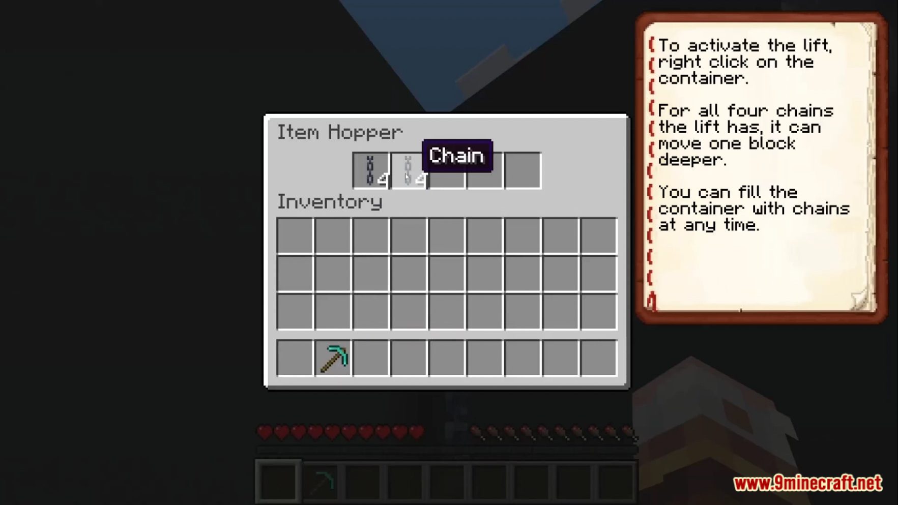 description_2 Lift Datapack (1.20.2, 1.19.4) - Build an elevator!