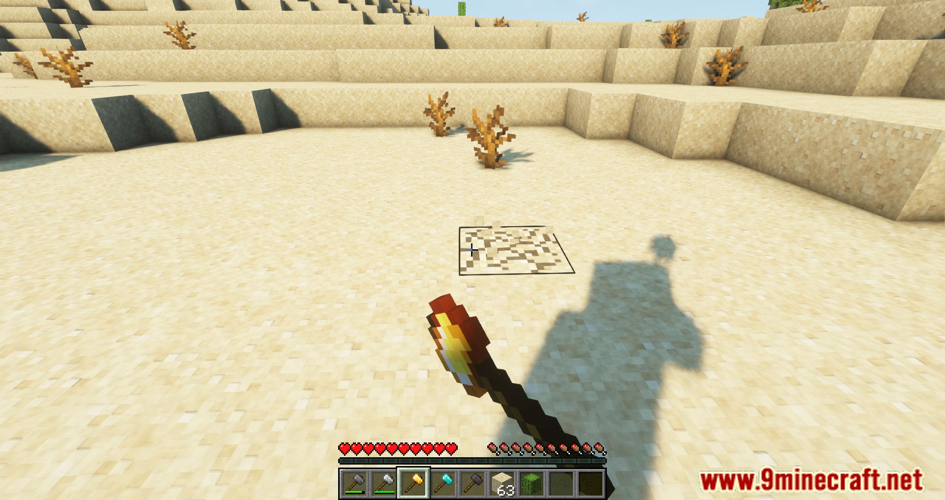 description_6 Just Hammers Mod (1.20.4) Forge Version - desentierra una montaña entera si quieres!