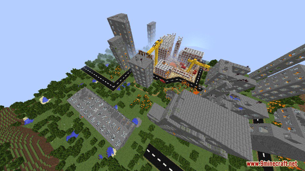 description_1 Mapa de Doomsday Parkour para Minecraft 1.12.2